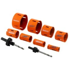 Bahco BAH383482EL Electrician Bi-Metal Holesaw Set, 10 Piece