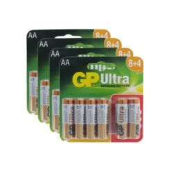 GP AA Plus Ultra Alkaline 1.5V Long Lasting Batteries Pack Of 48 For LR6, MN1500, MIGNON