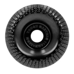 TOUGH MASTER® Wood Grinding Disc Black Steel Grinder Wheel 115mm X 22.2mm (TM-GD115)