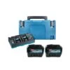 Makita 1910A2-5 40V XGT Power Source Kit 2 X 8.0Ah Batteries, Charger & Case