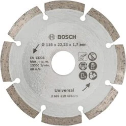 Bosch 2607019472 115mm Diamond Tile Cutting Disc