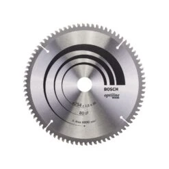 Bosch 2608640437 Optiline Wood TCT Saw Blade - 254mm X 80mm X 30mm