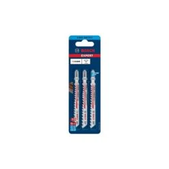Bosch T 144 DHM Hardwood Fast Carbide Jigsaw Blade Pack Of 3 - 2608900541