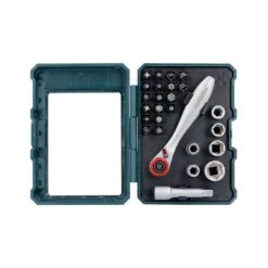 Metabo 626701000 Bit-Box And Ratchet Set 26 Piece