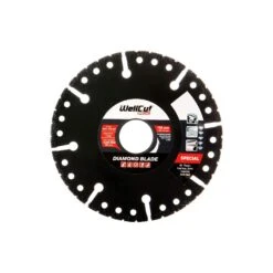 WellCut Diamond Blade Special Plastic 115mm X 22mm Bore 0.23mm Thickness 333-115/22
