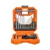 WellCut Drill Bit Set HSS Metal Wood Masonry Concrete Screwdriver Bits 56 Pcs