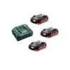 Metabo 685132380 18V Basic Set Inc. 3 X 4.0Ah LiHD Batteries & Charger