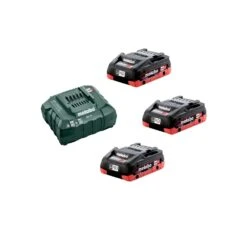 Metabo 685132380 18V Basic Set Inc. 3 X 4.0Ah LiHD Batteries & Charger
