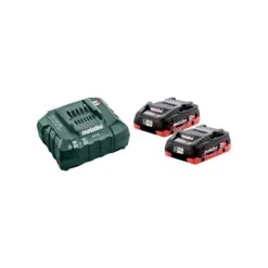 Metabo 685163380 Basic Set 2 X LiHD 4.0Ah Batteries & Charger