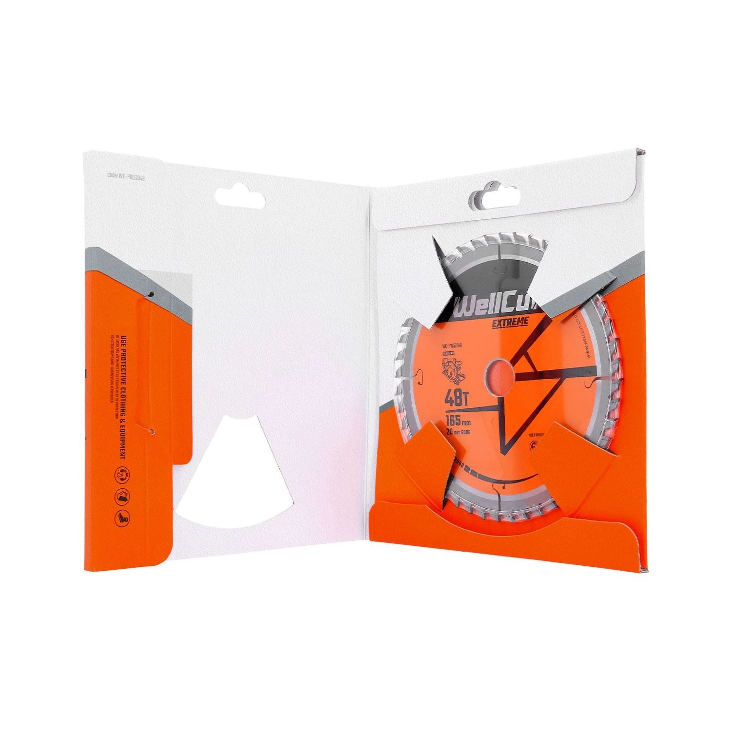 WellCut® TCT Extreme Circular Saw Plunge Saw Blade 165mm X 20mm X 48T, Suitable For SP6000, DWS520, DCS520, GKT55 (WC-P1652048) - Image 7