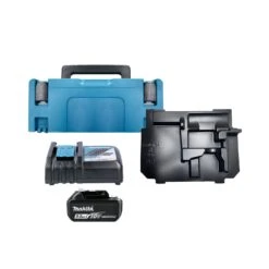 Makita Genuine BL1850 18V Li-Ion LXT 5.0Ah Battery With Charger, Type 2 Case & Inlay