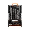 WellCut WC-HSS19PU 1-10mm Ultra High Quality HSS Twist Drill Bit Set With 19 Pieces