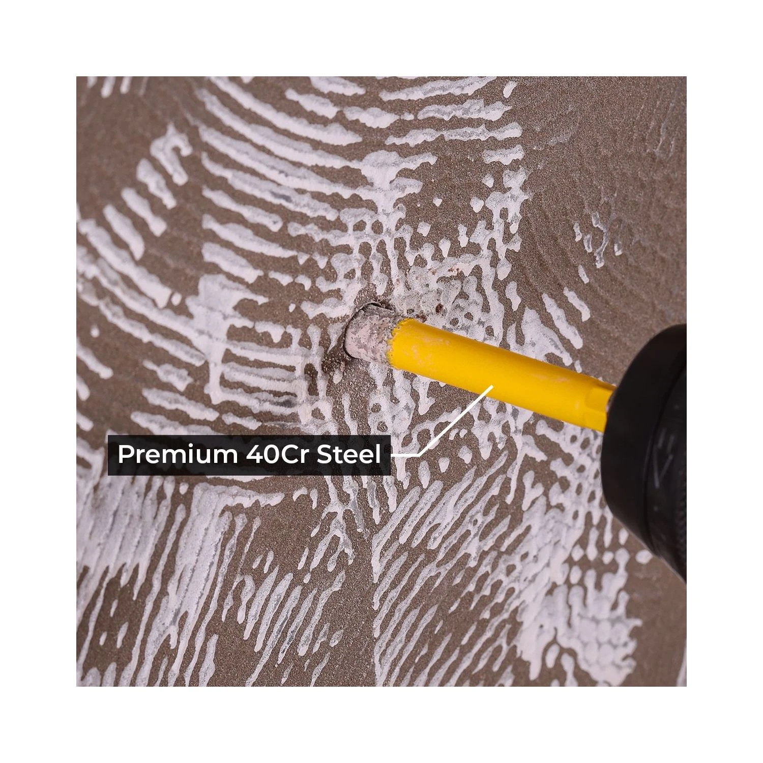 TOUGH MASTER® Diamond Drill Kit Drill Bits For Tile, Ceramic, Granite, Marble With Sizes 5mm, 6mm, 8mm, 10mm & 12mm - 5 Pieces (TM-DDK5) - Image 4