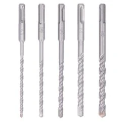 WELLCUT 5 Piece SDS Hammer Drill Bit Set