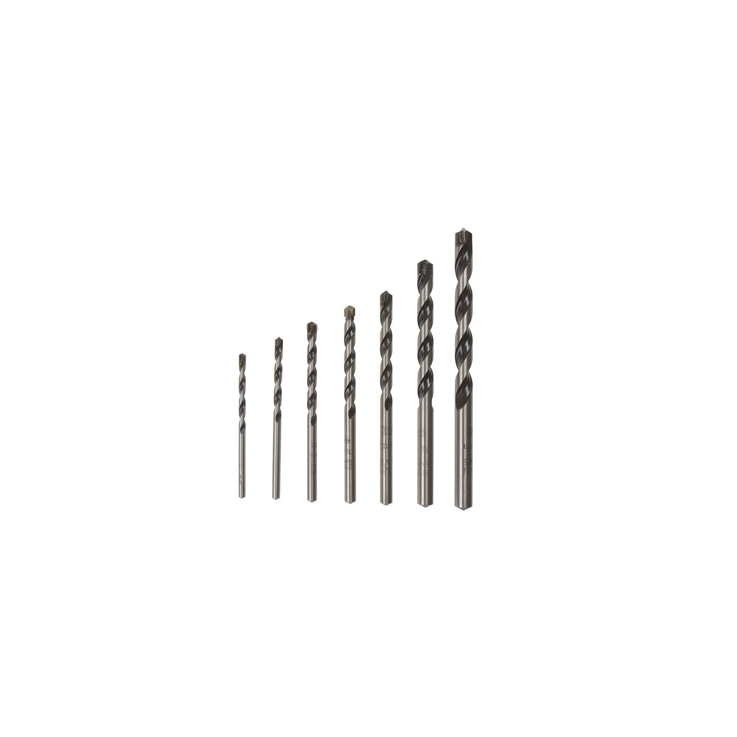 IRWIN IRW10501918 7 Piece 4-12mm Granite Drill Bit Set
