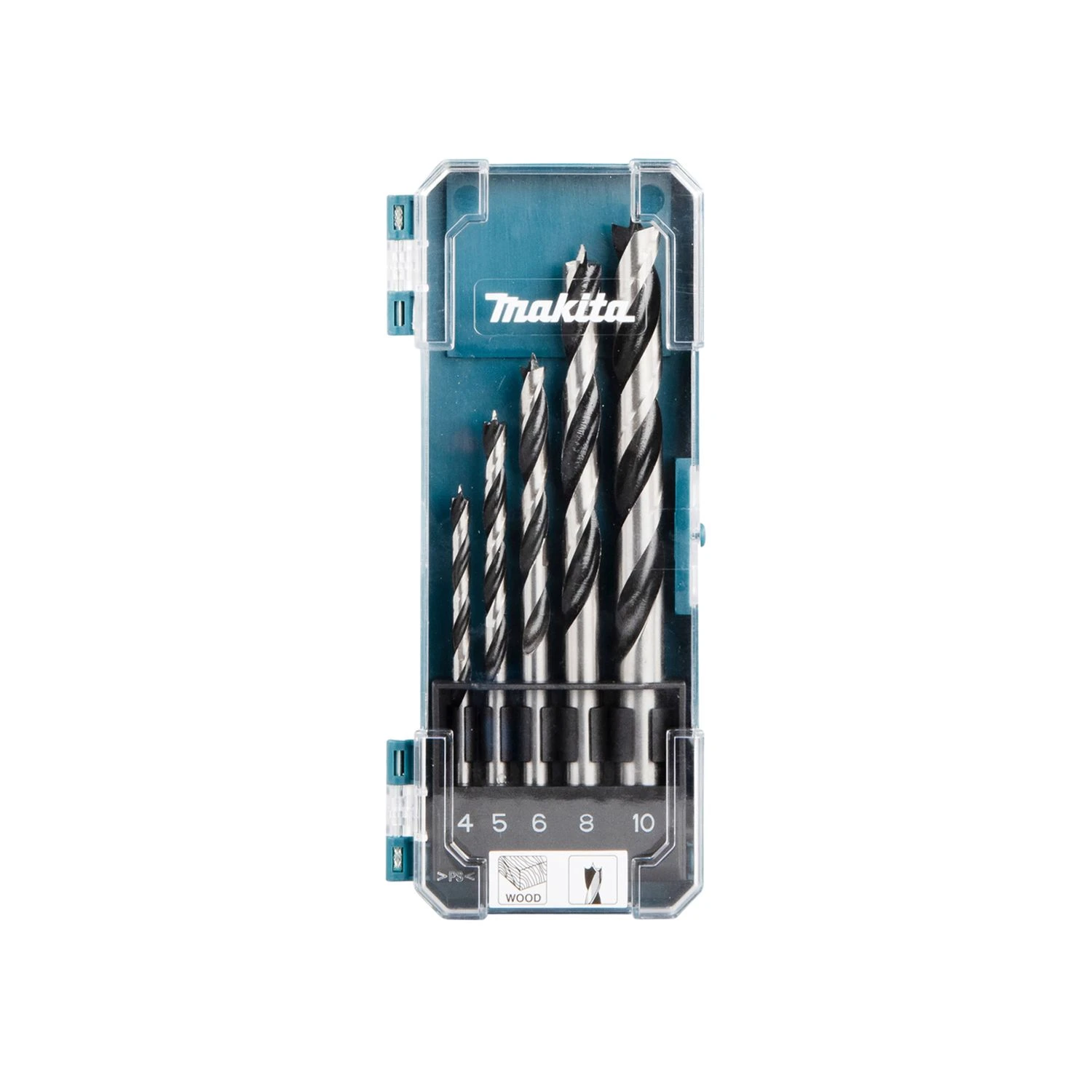 Makita D-72861 5 Piece Wood Drill Bit Set