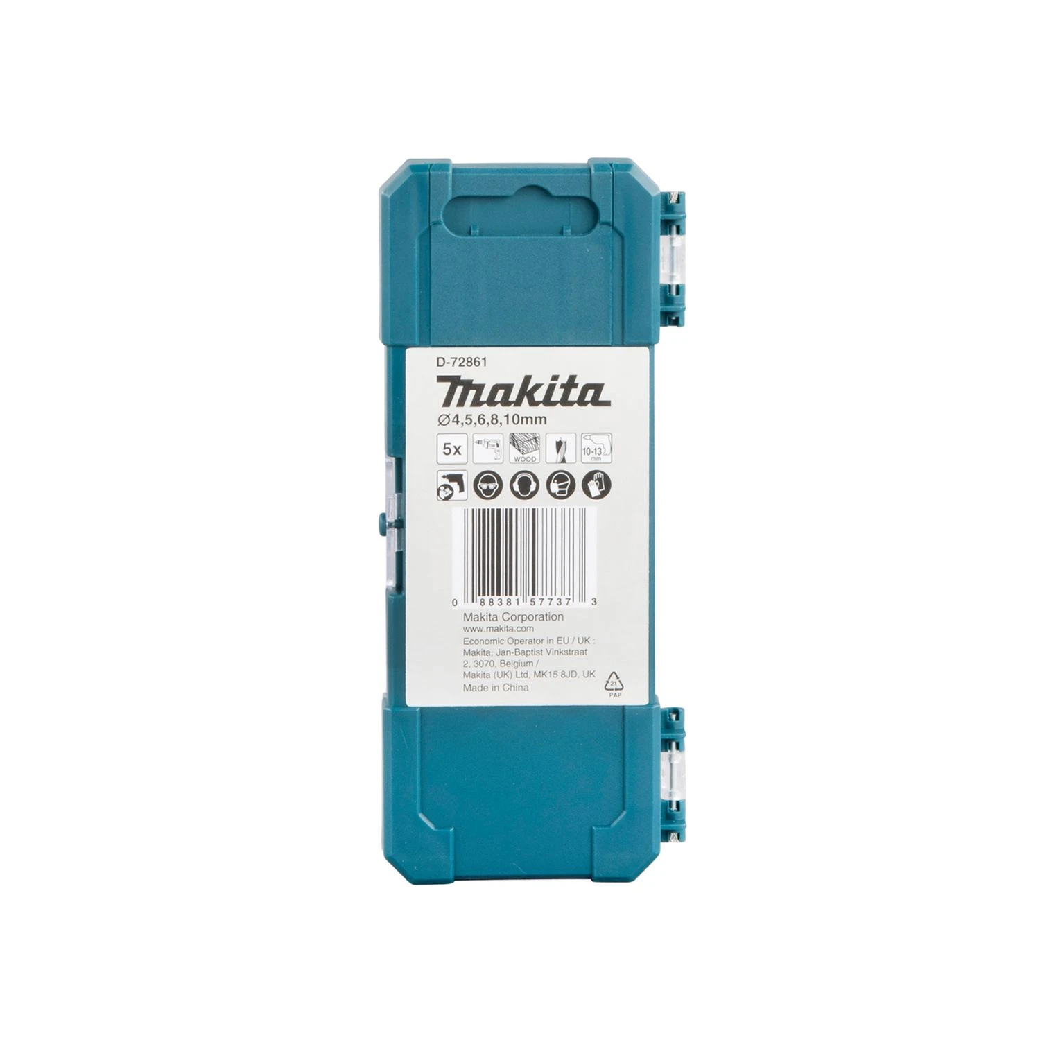 Makita D-72861 5 Piece Wood Drill Bit Set - Image 4
