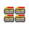DeWalt Genuine DCB547 18V/54V Li-Ion XR Flexvolt 9.0Ah Battery Pack Of 4