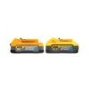 DeWalt 18V Li-ion 1.7Ah & 5.0Ah Powerstack Battery Twin Pack