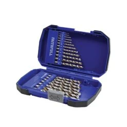 Faithfull FAIMSET19COB M35 19 Piece 1-10mm Cobalt HSS Drill Bit Set