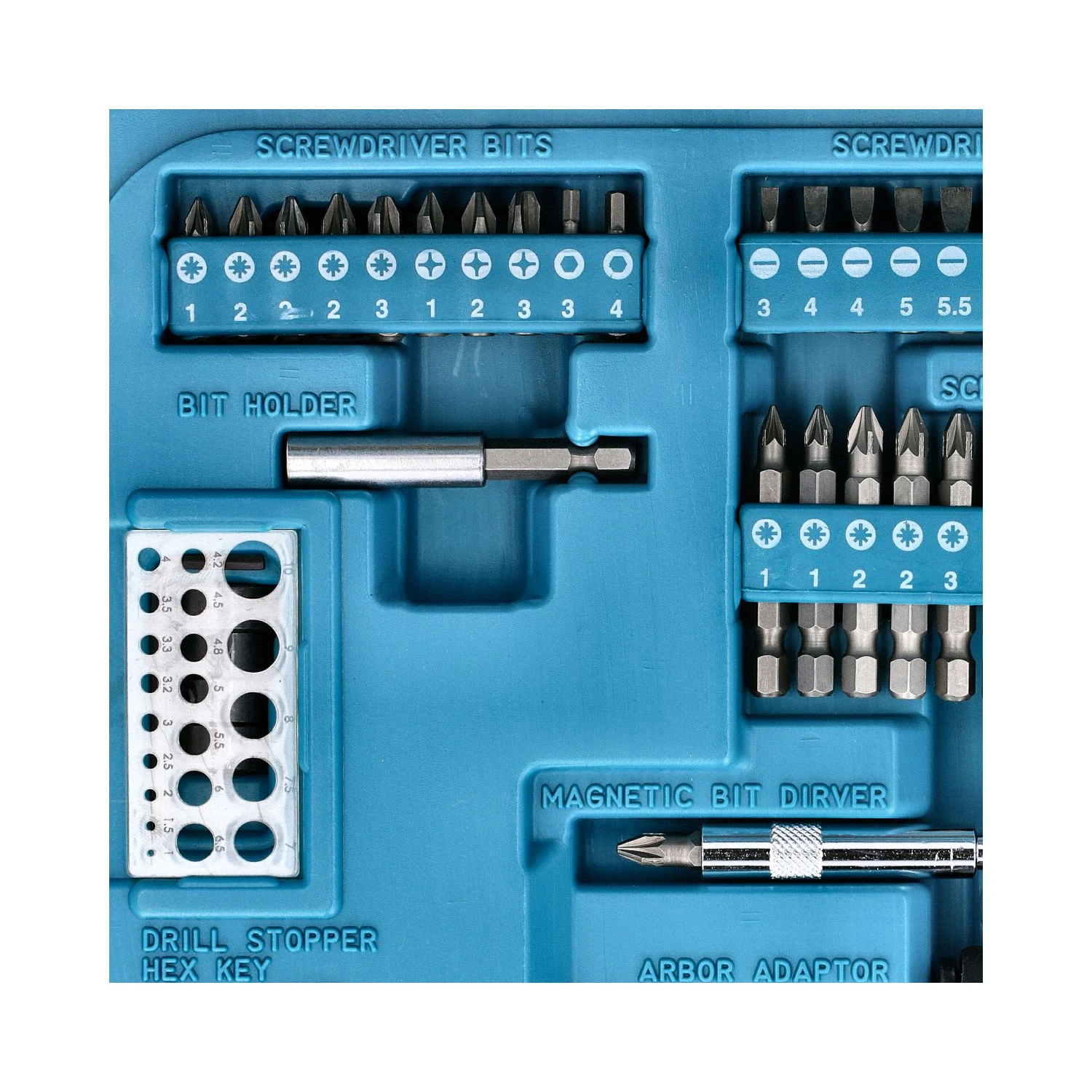 Makita P-90249 100 Piece Trade Drill Driver Bit Accessory Set - Image 7
