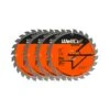 WellCut® TCT Extreme Circular Saw Blade 190mm X 30mm X 24T, Suitable For HS7601J, 5704R, C7U2, GKS65 - Pack Of 4