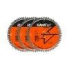WellCut® TCT Extreme Circular Saw Blade 190mm X 30mm X 60T, Suitable For HS7100, DW62, DWE576, GKS190 - Pack Of 3