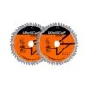 WellCut® TCT Extreme Circular Saw Plunge Saw Blade 165mm X 20mm X 48T, Suitable For SP6000, DWS520, DCS520, GKT55 Pack Of 2