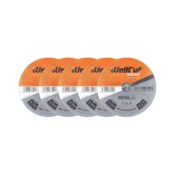 WellCut Extreme Metal Cutting Disc 230mm X 1.9mm X 22.23mm For Angle Grinders Pack Of 5