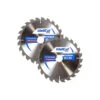 WellCut WP24200 Profi Circular Saw Blade For Wood 200mm X 30mm X 24 Teeth Pack Of 2